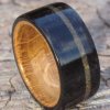 Black Norfolk Fenland Oak and sand ring