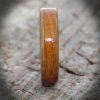 Oak & Yew Narrow Band Wooden Wedding Ring