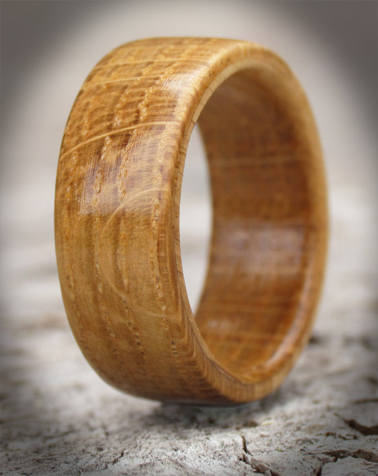 Scottish Oak Wooden Ring