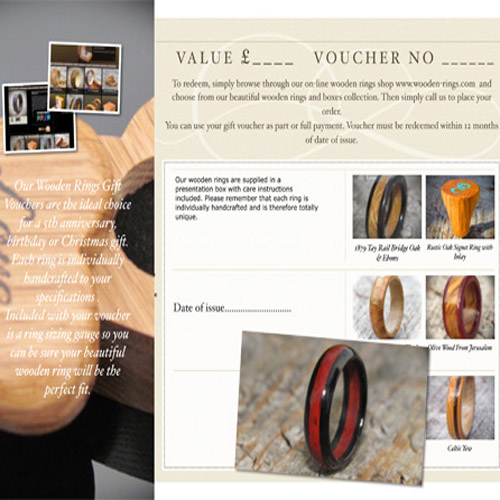 Wooden Rings Gift Voucher