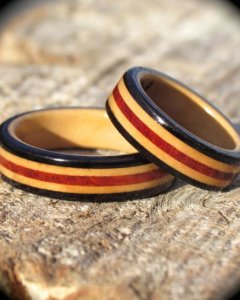 Wooden Wedding Rings