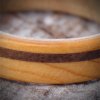 Celtic wooden wedding ring