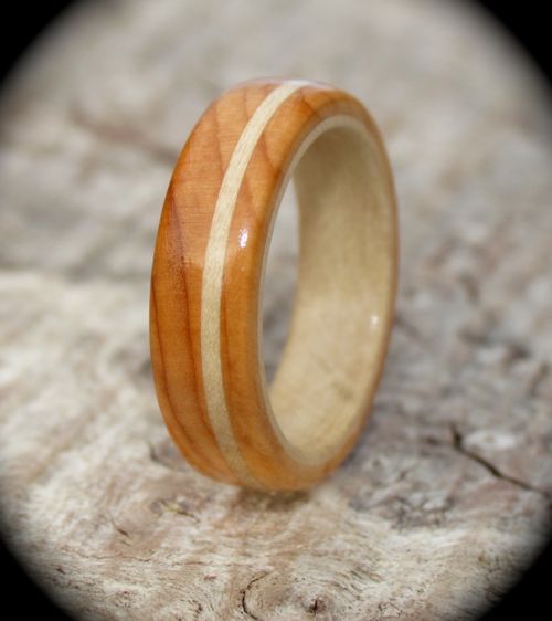 Yew Holly Wooden ring