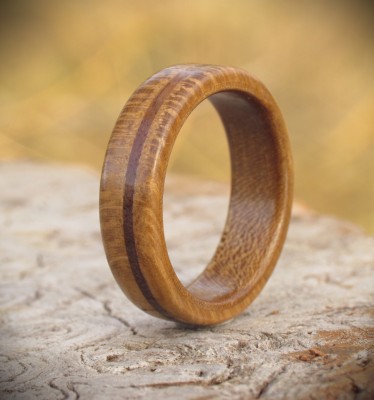 Eco Wooden Ring size X - US size 11 3/4