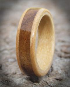 Canadian Maple & English Walnut Ring