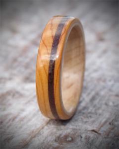Celtic Wooden Wedding Ring