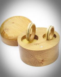 Wooden Wedding Ring Box